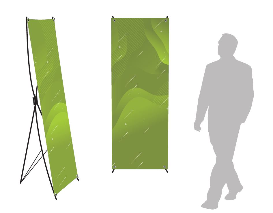 Visuel Xbanner (PVC)
