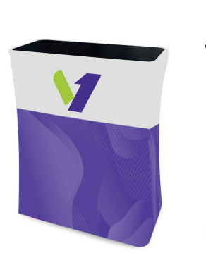 Comptoir Led pliant rectangle