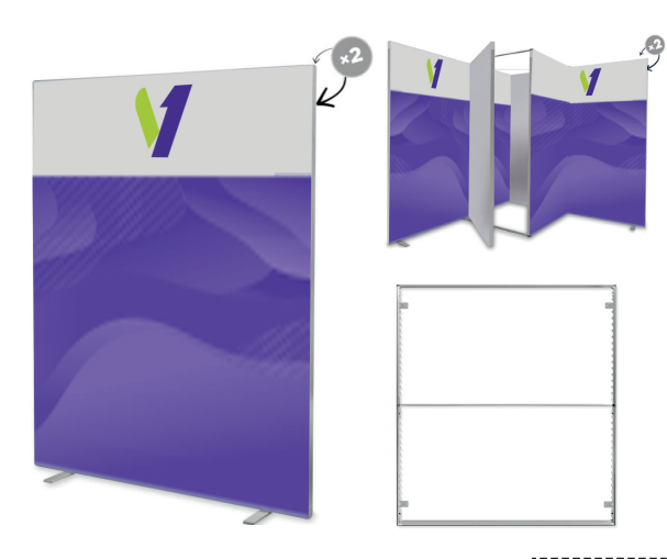 Kit Stand Modulaire Nomade