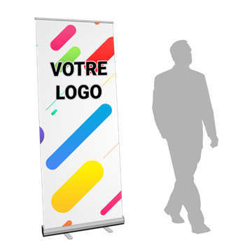 Roll-Up standard + Visuel PVC 450gr