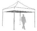 Pack Tente Pliante Nomad'O polyester couleur