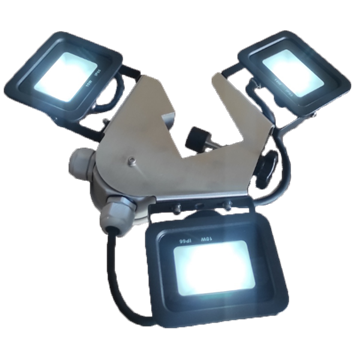 [LAMP3X10] lampes 3x Led 10W pour Tente Pliante
