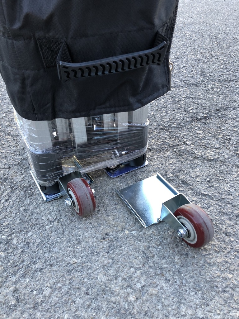 [ROULTP] Lot De Roulettes Pour Tente Pliante Alu 45