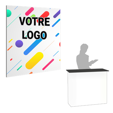 [VTDS01IMP] Visuel Polyester Cadre (85 x 228cm)