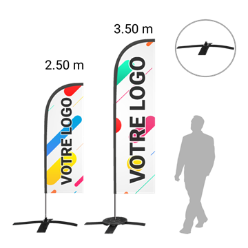 Pack Beachflag Stabil'O