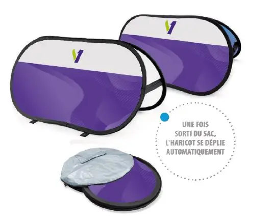 Barrière Pop-Up Ovale