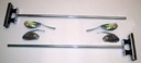 Potence Pour Mât Kakemono Fixation Murale 90cm (lot de 2)