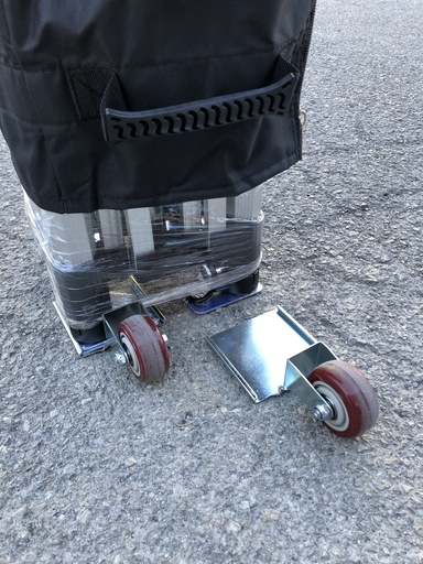 [ROULTP] Lot De Roulettes Pour Tente Pliante Alu 45