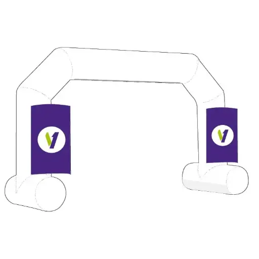 Bandeau Vertical Arche Gonflable