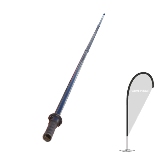 Mât Beachflag Plume