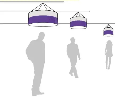 Suspension Pop Up Ronde