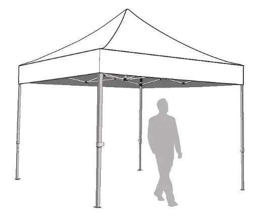 Pack Tente Pliante Indust'O