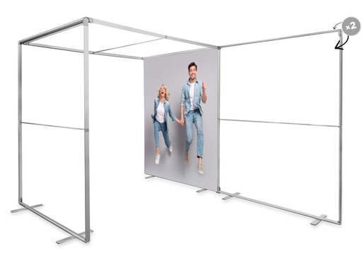 Visuel pour toit de Stand Modulaire Nomade 